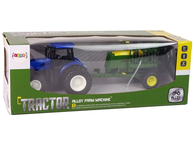 Plavi Traktor S Balirkom 6