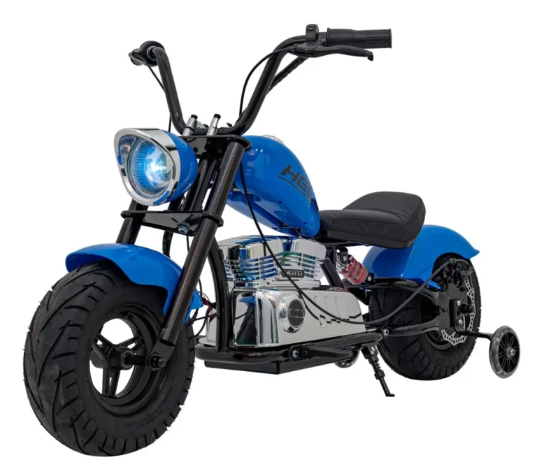 Plavo Motorno Vozilo Chopper Warrior Motor Na Akumulator 1
