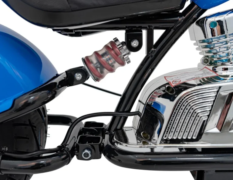 Plavo Motorno Vozilo Chopper Warrior Motor Na Akumulator 15