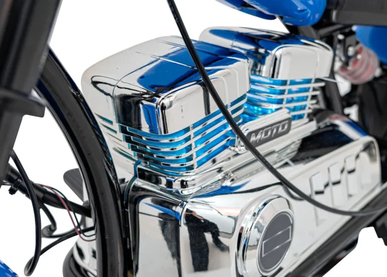 Plavo Motorno Vozilo Chopper Warrior Motor Na Akumulator 19