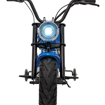 Plavo Motorno Vozilo Chopper Warrior Motor Na Akumulator 4