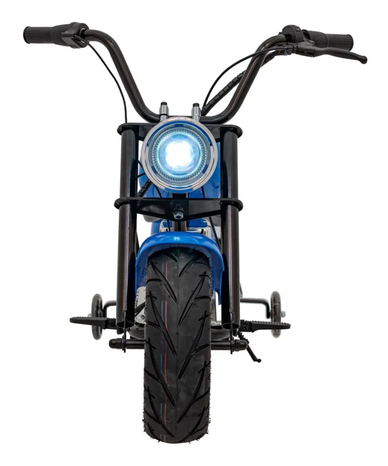Plavo Motorno Vozilo Chopper Warrior Motor Na Akumulator 4