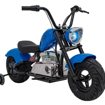 Plavo Motorno Vozilo Chopper Warrior Motor Na Akumulator 5