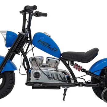 Plavo Motorno Vozilo Chopper Warrior Motor Na Akumulator 6