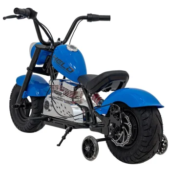 Plavo Motorno Vozilo Chopper Warrior Motor Na Akumulator 7