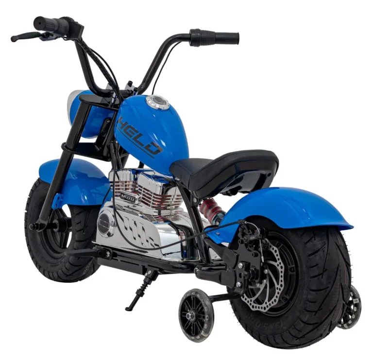 Plavo Motorno Vozilo Chopper Warrior Motor Na Akumulator 7
