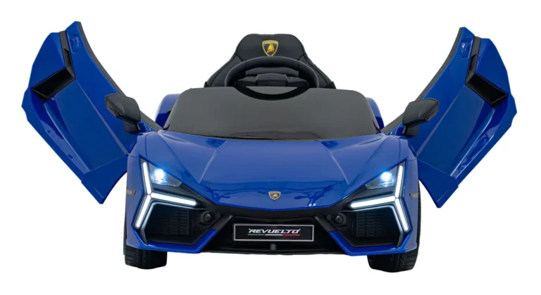 Plavo Vozilo Lamborghini Revuelto 4