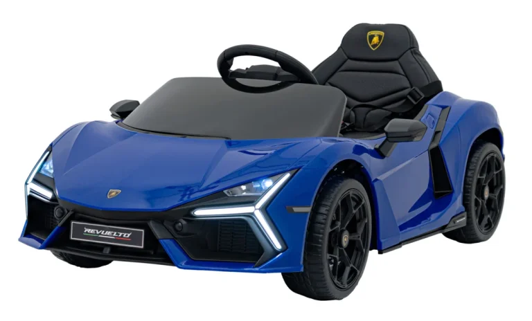Plavo Vozilo Lamborghini Revuelto 8