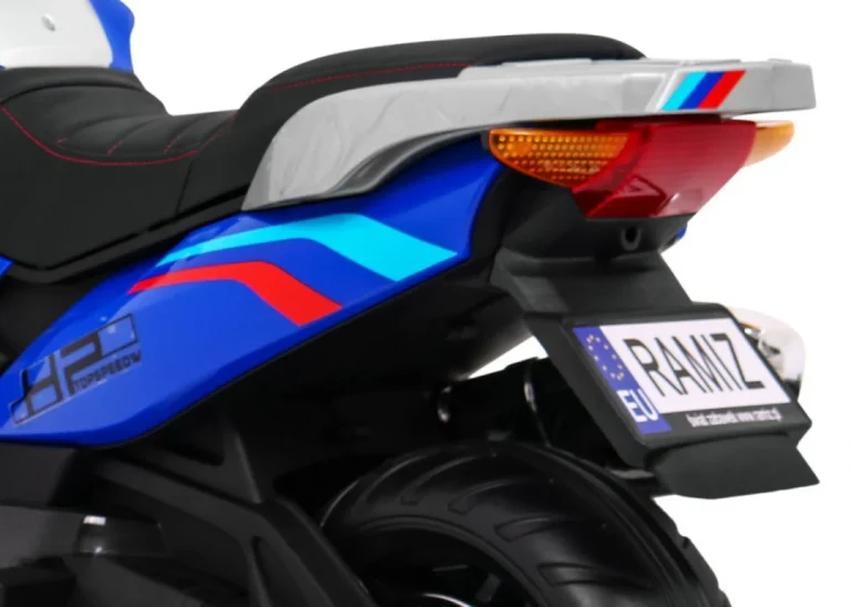Plavo Vozilo Za Moto Sport Turizam Motor Na Akumulator 12