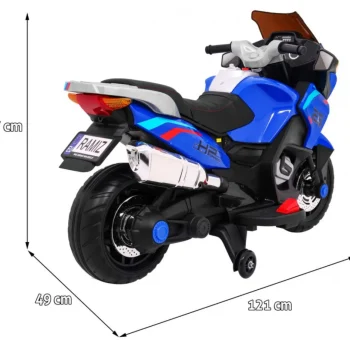 Plavo Vozilo Za Moto Sport Turizam Motor Na Akumulator 2