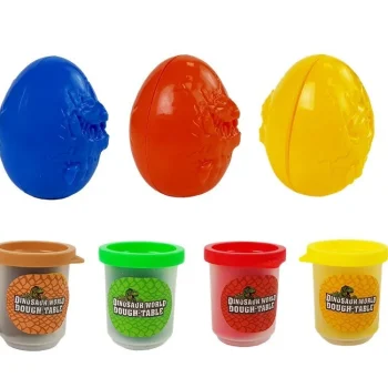 Play Dough Set Jaja Dinosaura, 12 Dijelova, 4 Boje 5