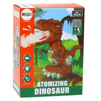 Plesni Dinosaur Sa Senzorom Prepreka Smeđi 3