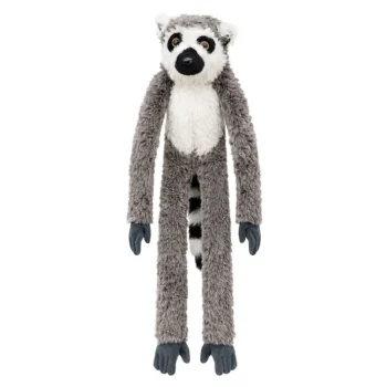 Plišana Igračka Lemur S čičkom Za Vješanje Siva 35 Cm 4