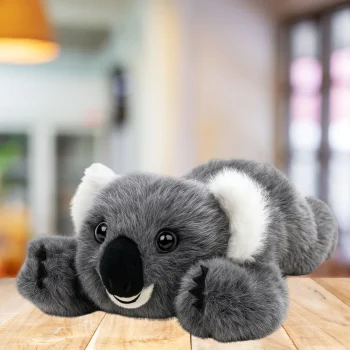 Plišana Igračka Ležeći Koala, Sivi, 30 Cm 2