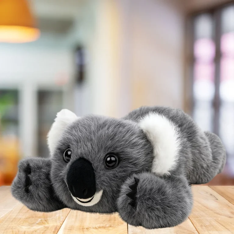 Plišana Igračka Ležeći Koala, Sivi, 30 Cm 2