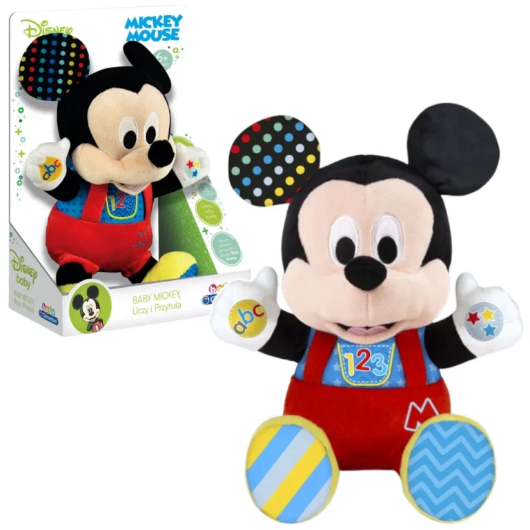 Plišana Interaktivna Igračka Disney Baby Mickey Clementoni 50131, Poljski Jezik 1