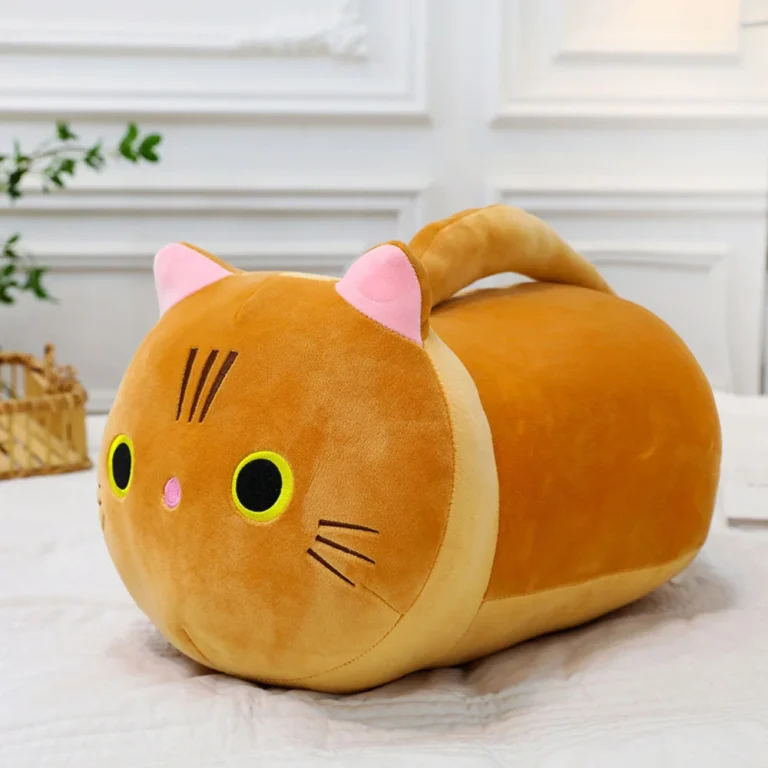 Plišana Mačka S Dugim Repom Riđa 40 Cm 2