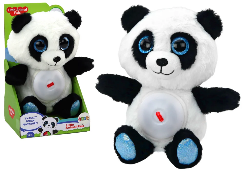 Plišana Panda Lampa Uspavanka 30 Cm 1