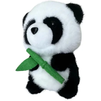 Plišana Panda S Bambusom 18 Cm 2