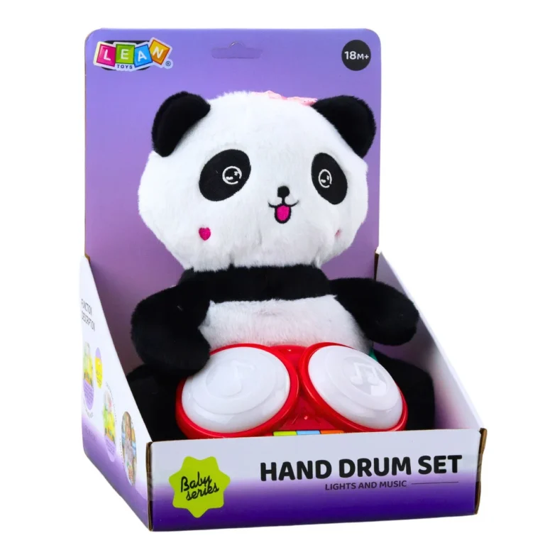 Plišana Panda S Bubnjevima, Maskota, Plišana Igračka, Svjetla, Zvukovi 3