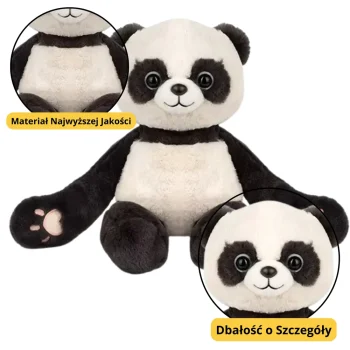 Plišana Panda S Magnetima 23 Cm 2