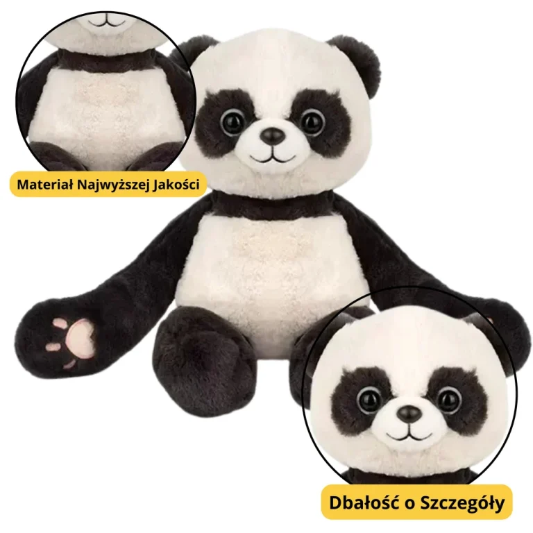 Plišana Panda S Magnetima 23 Cm 2