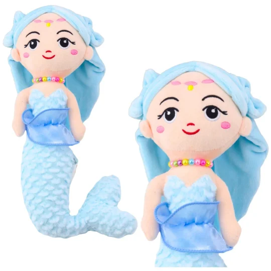 Plišana Sirena S Koraljima, Plava, 32 Cm 1