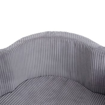 Plišani Bazen Za Suho Cvijeće, 95x30, Siva, Vrhunski Kord, Floral Fun Zone, 200 Kuglica: Biserna, Srebrna 6