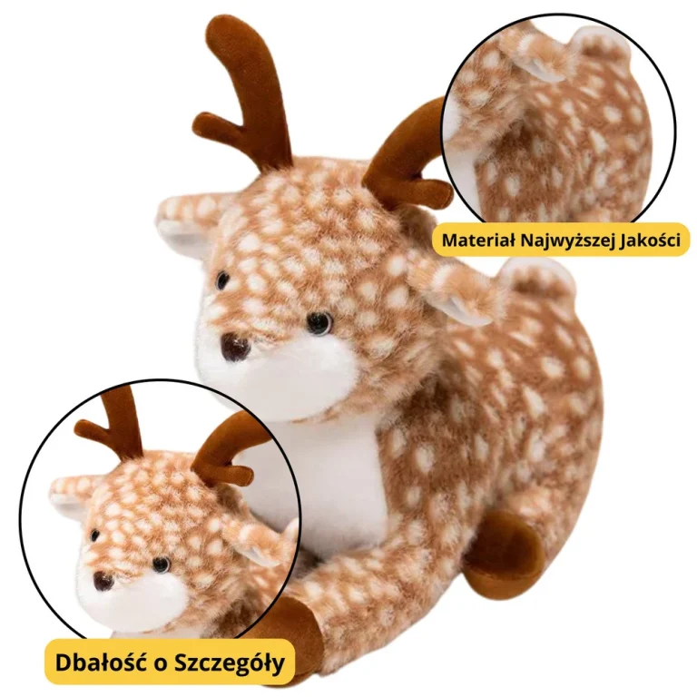 Plišani Jelen Smeđi Pjegavi 25 Cm 1