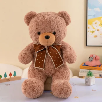 Plišani Medvjedić S Mašnom I Točkicama 45 Cm 3