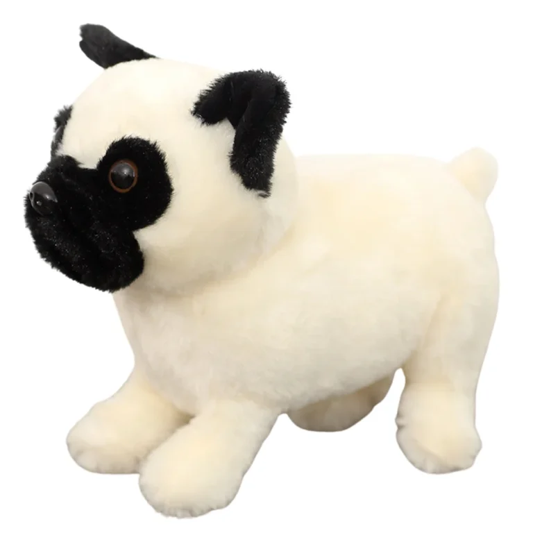 Plišani Mops Krem 19 Cm 2