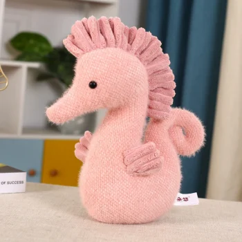 Plišani Morski Konjić Ružičasti 25 Cm 3