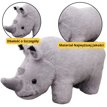 Plišani Nosorog Sivi 30 Cm 2