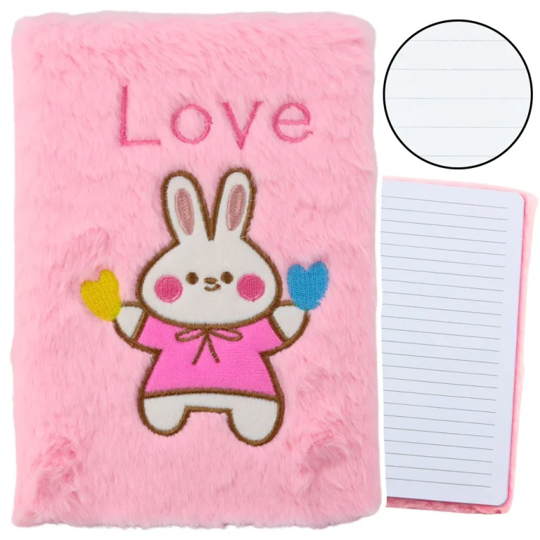 Plišani Notes Zeko Ljubav, Ružičasti 1