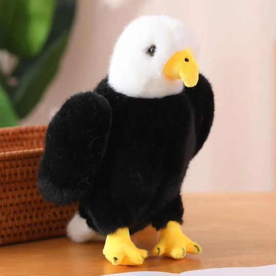 Plišani Orao Crno Bijeli 25 Cm 1