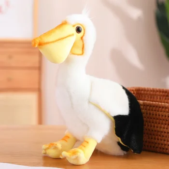 Plišani Pelikan Bijeli 24 Cm 3