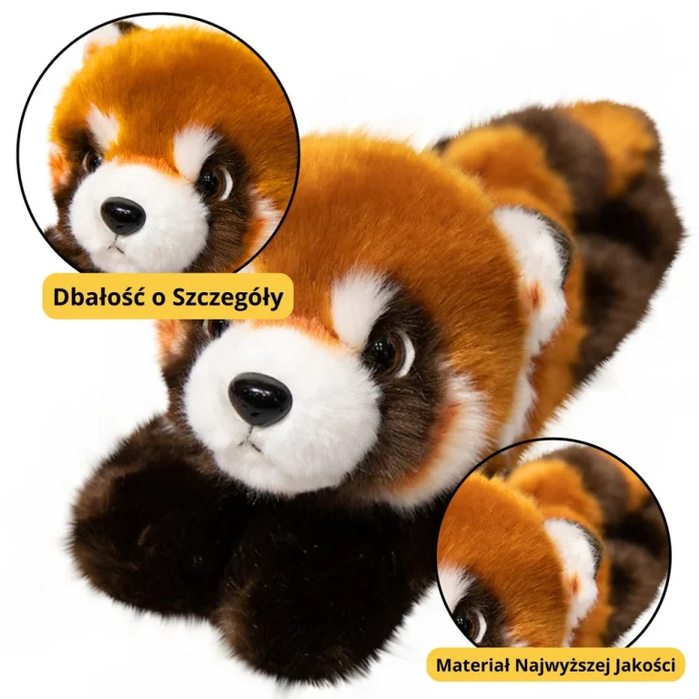 Plišani Privjesak Crvena Panda S Karabinerom 13 Cm 2