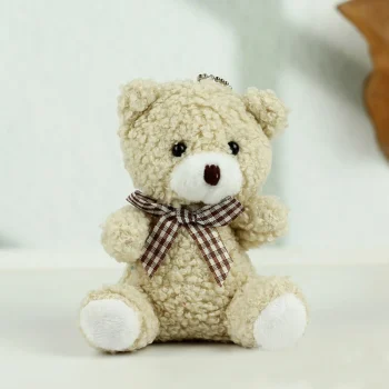 Plišani Privjesak Medvjedić Bež 8 Cm 3