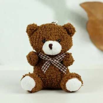 Plišani Privjesak Medvjedić Smeđi 8 Cm 3