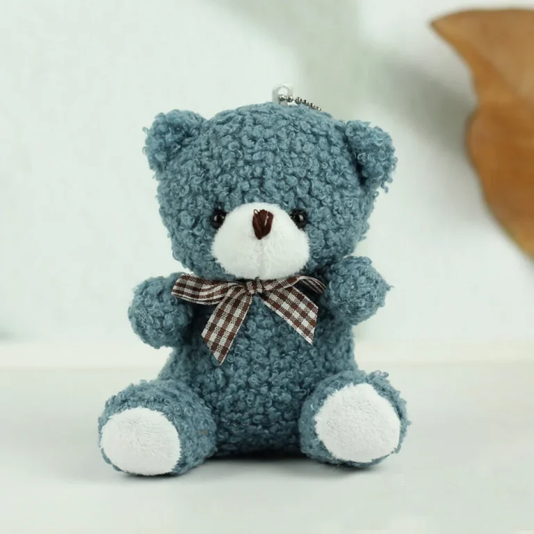 Plišani Privjesak Medvjedić Tamnoplavi 8 Cm 3