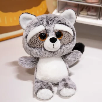 Plišani Rakun S Velikim Očima 22 Cm 3