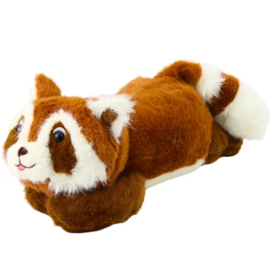 Plišani Rakun Smeđi Ležeći 30 Cm 1