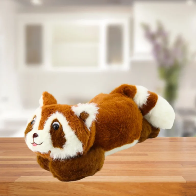 Plišani Rakun Smeđi Ležeći 30 Cm 2