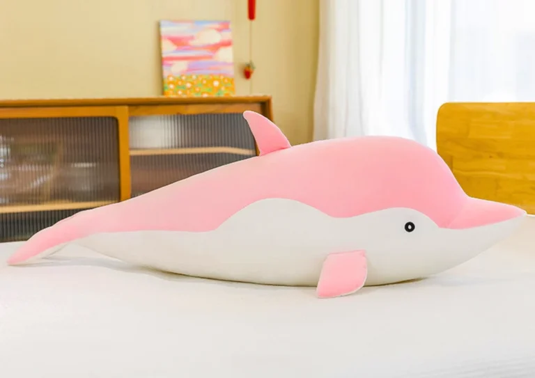 Plišani Ružičasti Dupin 70 Cm 1