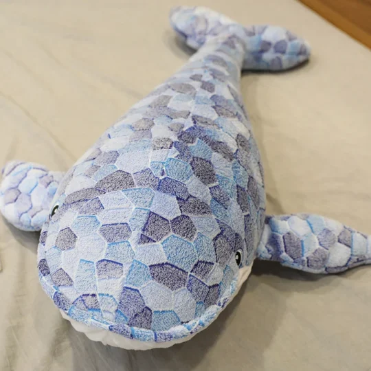 Plišani Sivi Kit 90 Cm 1