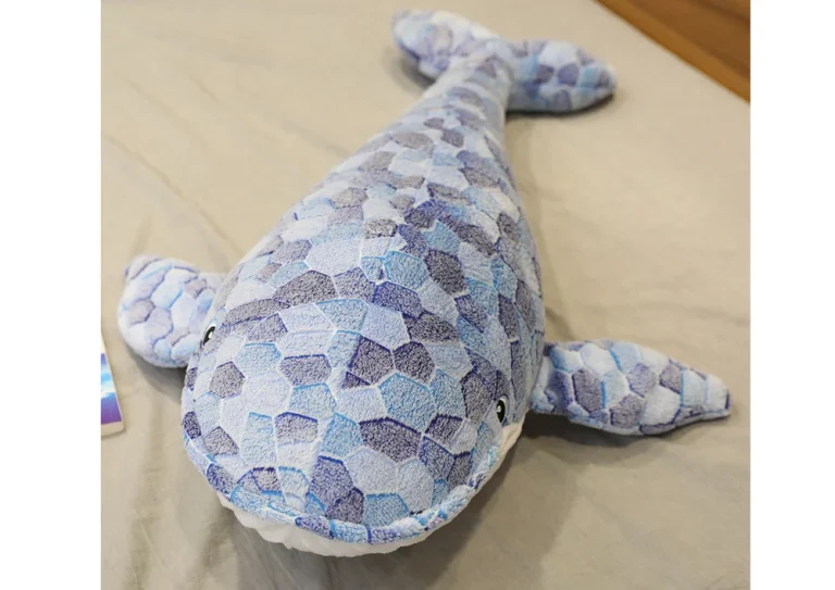 Plišani Sivi Kit 90 Cm 1