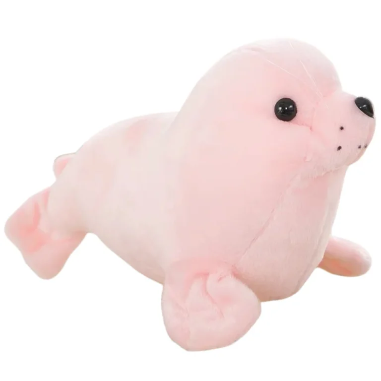 Plišani Tuljan Ružičasti 24 Cm 4