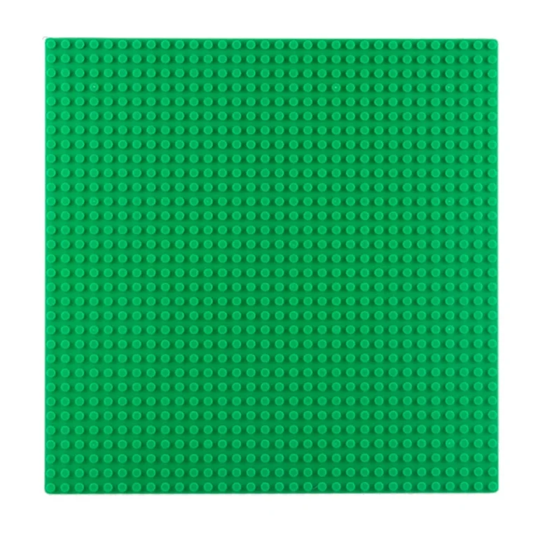 Ploča Za Građevinske Kocke Tamnozelena 25,5 × 25,5 Cm 2