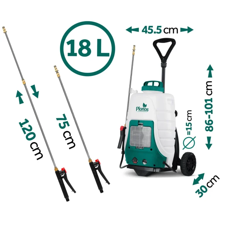 Plonos Pl 601 Baterijska Prskalica S Kolicima 13