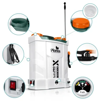 Plonos Pl 602 Baterijska Prskalica, Siva 3